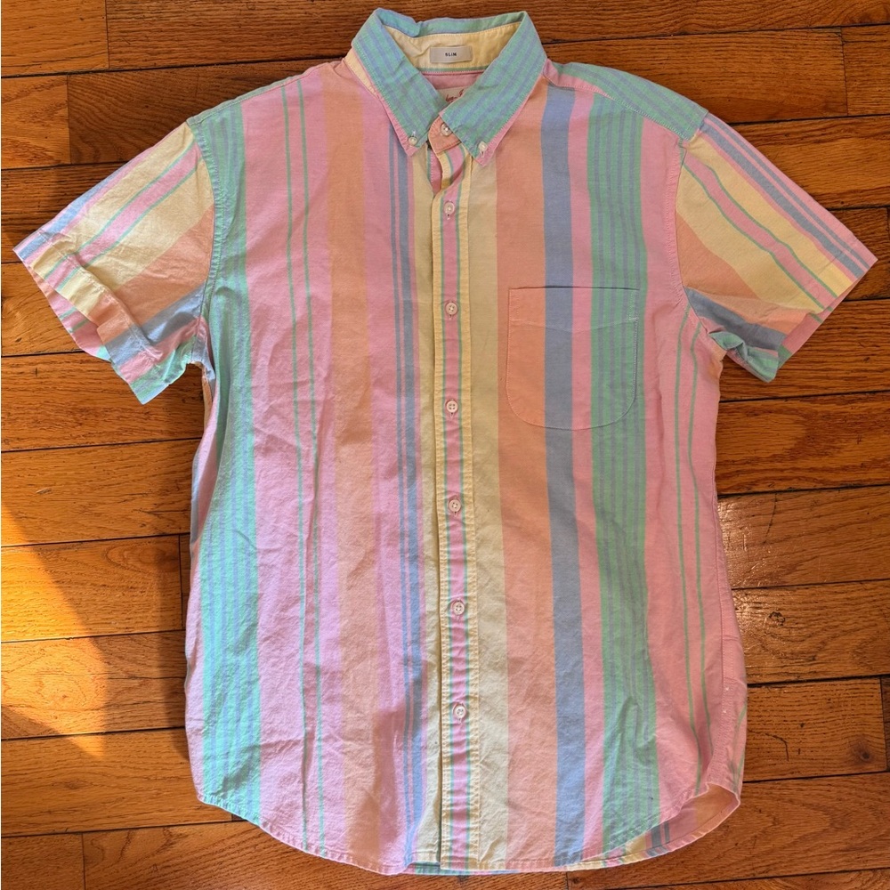 J.Crew men’s button shirt sz(m)